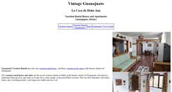 Desktop Screenshot of lacasadedonaana.com
